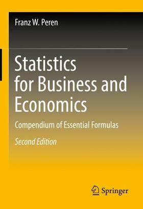 Peren |  Statistics for Business and Economics | Buch |  Sack Fachmedien