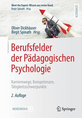 Spinath / Dickhäuser |  Berufsfelder der Pädagogischen Psychologie | Buch |  Sack Fachmedien