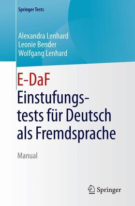 Lenhard / Bender |  Lenhard, A: E-DaF - Einstufungstests für Deutsch | Buch |  Sack Fachmedien