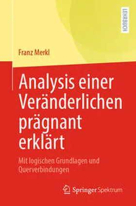 Merkl | Analysis einer Veränderlichen prägnant erklärt | E-Book | sack.de