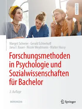 Schreier / Echterhoff / Bauer |  Forschungsmethoden in Psychologie und Sozialwissenschaften für Bachelor | eBook | Sack Fachmedien