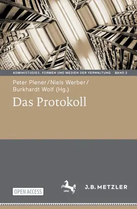 Plener / Wolf / Werber |  Das Protokoll | Buch |  Sack Fachmedien