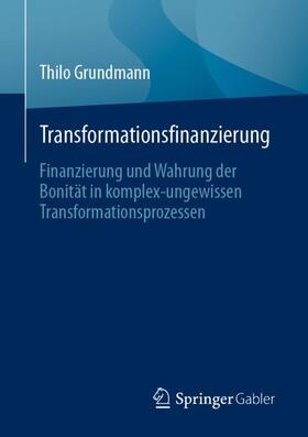 Grundmann |  Transformationsfinanzierung | Buch |  Sack Fachmedien