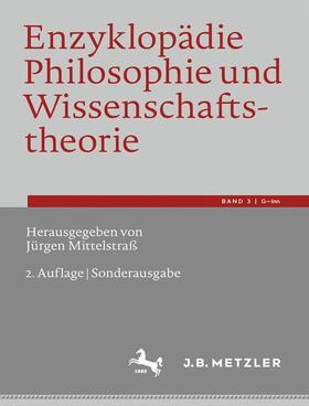 Mittelstraß |  Enzyklopädie Philosophie und Wissenschaftstheorie | Buch |  Sack Fachmedien