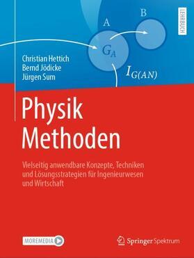 Hettich / Sum / Jödicke |  Physik Methoden | Buch |  Sack Fachmedien