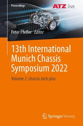 Pfeffer |  13th International Munich Chassis Symposium 2022 | Buch |  Sack Fachmedien