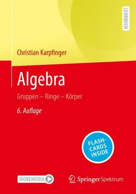 Karpfinger |  Algebra | Buch |  Sack Fachmedien