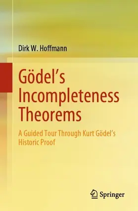 Hoffmann |  Gödel's Incompleteness Theorems | Buch |  Sack Fachmedien