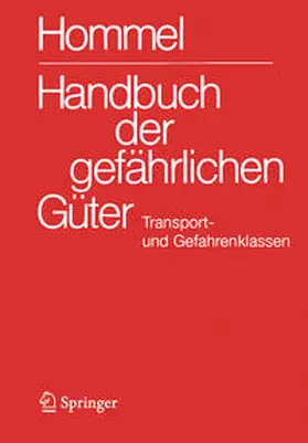 Holzhäuser |  Handbuch der gefährlichen Güter. Transport- und Gefahrenklassen Neu | Buch |  Sack Fachmedien