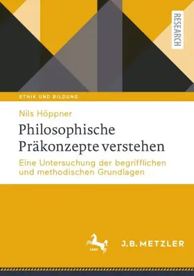 Höppner |  Philosophische Präkonzepte verstehen | Buch |  Sack Fachmedien