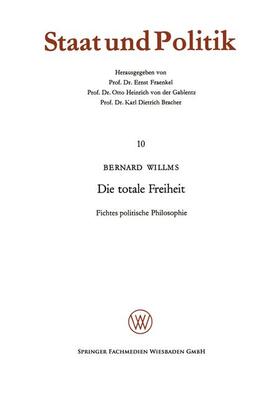Willms |  Die totale Freiheit | Buch |  Sack Fachmedien