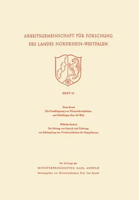 Braun |  Die Verschleppung von Pflanzenkrankheiten und Schädlingen über die Welt. Der Beitrag von Genetik und Züchtung zur Bekämpfung von Viruskrankheiten der Nutzpflanzen | Buch |  Sack Fachmedien