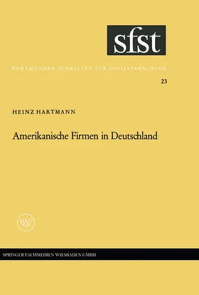 Hartmann |  Amerikanische Firmen in Deutschland | Buch |  Sack Fachmedien