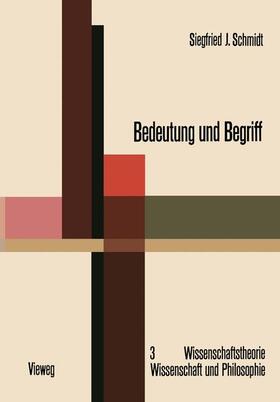 Schmidt |  Bedeutung und Begriff | Buch |  Sack Fachmedien