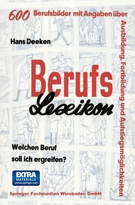 Deeken |  Berufs ¿ Lexikon | Buch |  Sack Fachmedien