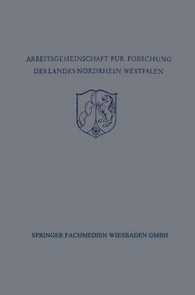 Alewyn / Rengstorf / Einem |  Festschrift der Arbeitsgemeinschaft für Forschung des Landes Nordrhein-Westfalen zu Ehren des Herrn Ministerpräsidenten Karl Arnold | Buch |  Sack Fachmedien