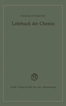 Molthan |  Lehrbuch der Chemie | Buch |  Sack Fachmedien