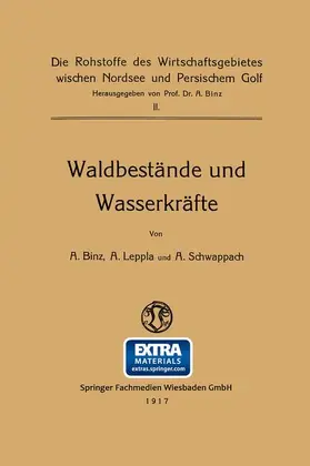 Binz |  Waldbestände und Wasserkräfte | Buch |  Sack Fachmedien