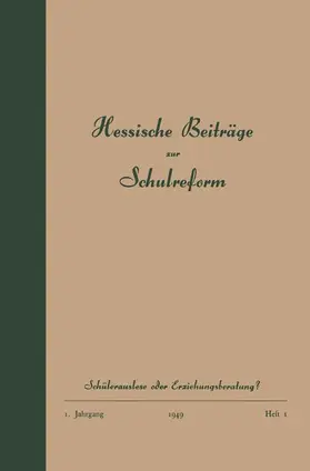 Menne |  Schülerauslese oder Erziehungsberatung? | Buch |  Sack Fachmedien