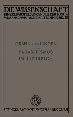 Linden |  Parasitismus im Tierreich | Buch |  Sack Fachmedien