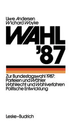 Andersen / Woyke |  Wahl ’87 | eBook | Sack Fachmedien