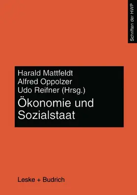 Mattfeldt |  Ökonomie und Sozialstaat | Buch |  Sack Fachmedien