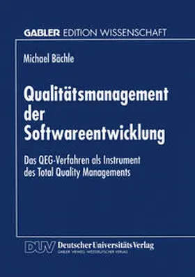  Qualitätsmanagement der Softwareentwicklung | eBook | Sack Fachmedien