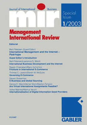 Petersen |  mir: Management International Review | eBook | Sack Fachmedien