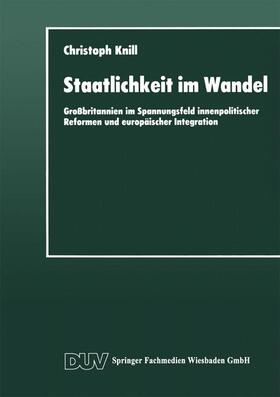 Knill |  Staatlichkeit im Wandel | Buch |  Sack Fachmedien