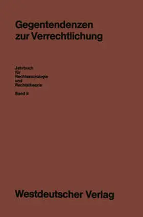 Voigt |  Gegentendenzen zur Verrechtlichung | eBook | Sack Fachmedien