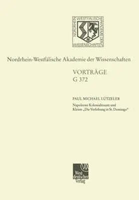 Lützeler |  Napoleons Kolonialtraum und Kleists „Die Verlobung in St. Domingo“ | eBook | Sack Fachmedien