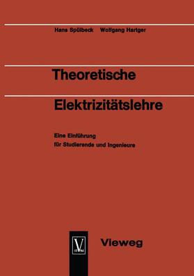 Spülbeck |  Theoretische Elektrizitätslehre | Buch |  Sack Fachmedien