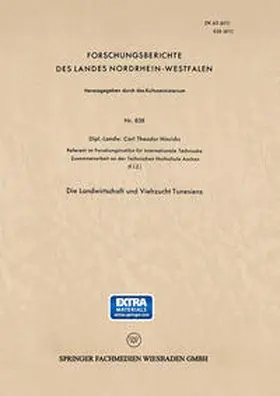 Hinrichs | Die Landwirtschaft und Viehzucht Tunesiens | E-Book | sack.de