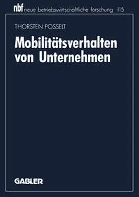 Posselt |  Mobilitätsverhalten von Unternehmen | eBook | Sack Fachmedien