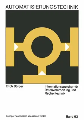 Bürger |  Informationsspeicher für Datenverarbeitung und Rechentechnik | Buch |  Sack Fachmedien