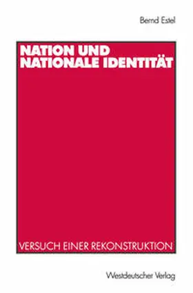 Estel |  Nation und nationale Identität | eBook | Sack Fachmedien