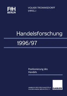 Trommsdorff |  Handelsforschung 1996/97 | eBook | Sack Fachmedien