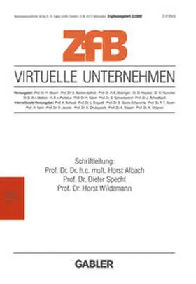 Albach / Specht / Wildemann |  Virtuelle Unternehmen | eBook | Sack Fachmedien