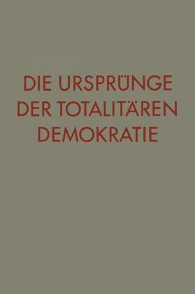 ?almôn |  Die Ursprünge der totalitären Demokratie | Buch |  Sack Fachmedien