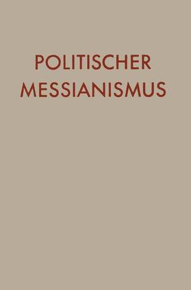 ?almôn |  Politischer Messianismus | Buch |  Sack Fachmedien