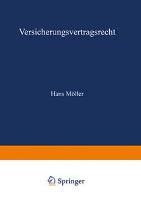 Möller |  Versicherungsvertragsrecht | eBook | Sack Fachmedien