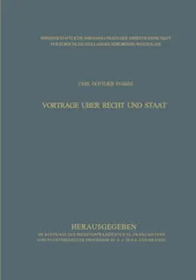 Svarez | Vorträge über Recht und Staat | E-Book | sack.de