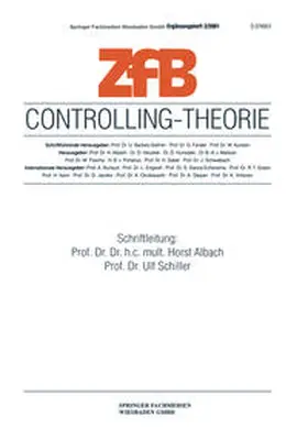 Albach / Schiller |  Controlling-Theorie | eBook | Sack Fachmedien