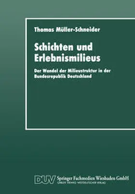  Schichten und Erlebnismilieus | eBook | Sack Fachmedien