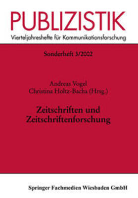 Vogel / Holtz-Bacha |  Zeitschriften und Zeitschriftenforschung | eBook | Sack Fachmedien