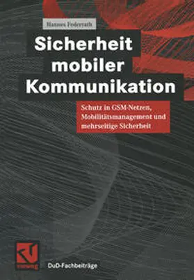 Federrath |  Sicherheit mobiler Kommunikation | eBook | Sack Fachmedien