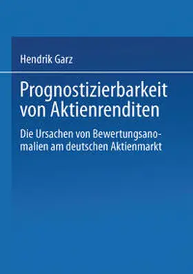  Prognostizierbarkeit von Aktienrenditen | eBook | Sack Fachmedien