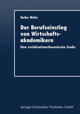  Der Berufseinstieg von Wirtschaftsakademikern | eBook | Sack Fachmedien