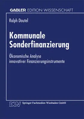 Kommunale Sonderfinanzierung | E-Book | sack.de