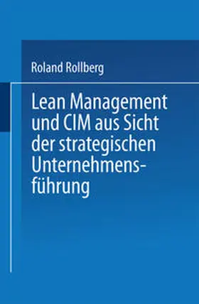  Lean Management und CIM aus Sicht der strategischen Unternehmensführung | eBook | Sack Fachmedien